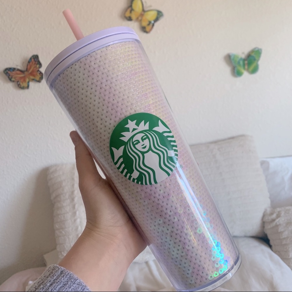 Starbucks sequin tumbler